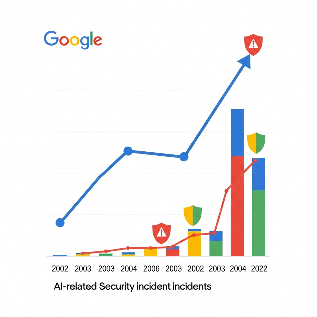 AI関連インシデント発生件数の推移グラフ